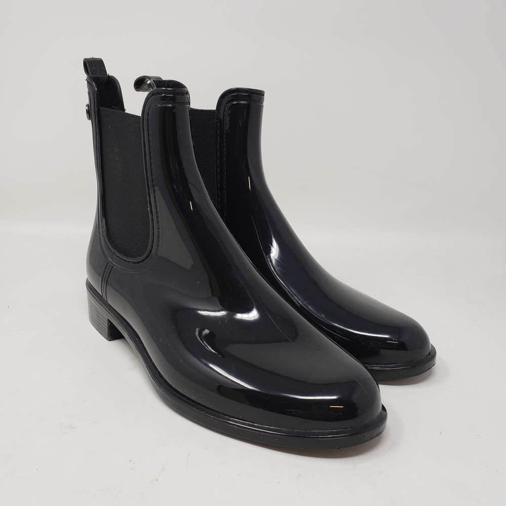 Aldo Glossy Black Women's Rain Boots